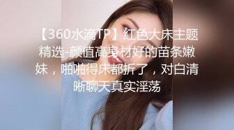 【360水滴TP】红色大床主题精选-颜值高身材好的苗条嫩妹，啪啪得床都折了，对白清晰聊天真实淫荡