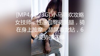 [MP4/ 1.23G] 小马寻欢攻略女技师，性感包臀裙美腿，骑在身上按摩，舔屌毒龙钻，69姿势扣穴爆