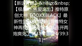 【新速片遞】&nbsp;&nbsp;【极品❤️性爱流出】推特原创大神『OOXXBLACK』最新性爱私拍 蜂腰翘臀推特女神再操超颜酒吧女DJ 连开两炮爽死了 [818M/MP4/39:31]