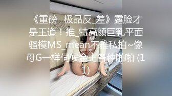 《重磅☛极品反_差》露脸才是王道！推_特高颜巨乳平面骚模MS_mean不雅私拍~像母G一样伺候金主各种啪啪 (11)