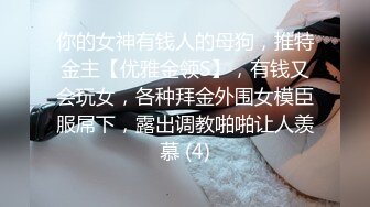 你的女神有钱人的母狗，推特金主【优雅金领S】，有钱又会玩女，各种拜金外围女模臣服屌下，露出调教啪啪让人羡慕 (4)