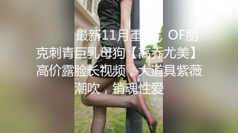 ⚫️⚫️最新11月重磅，OF朋克刺青巨乳母狗【高乔尤美】高价露脸长视频，大道具紫薇潮吹，销魂性爱