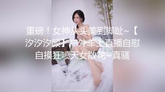 重磅！女神从头美到脚趾~【汐汐汐颜】户外车上直播自慰自摸狂喷天女散花~真骚