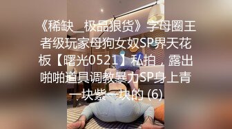 《稀缺__极品狠货》字母圈王者级玩家母狗女奴SP界天花板【曙光0521】私拍，露出啪啪道具调教暴力SP身上青一块紫一块的 (6)