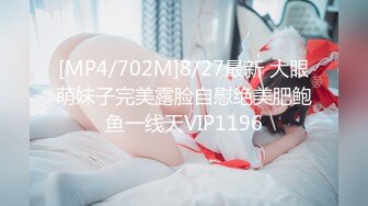 [MP4/702M]8/27最新 大眼萌妹子完美露脸自慰绝美肥鲍鱼一线天VIP1196