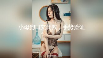 小母狗口交调教，手势验证