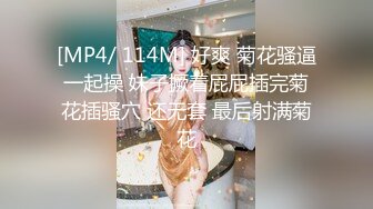 [MP4/ 114M] 好爽 菊花骚逼一起操 妹子撅着屁屁插完菊花插骚穴 还无套 最后射满菊花