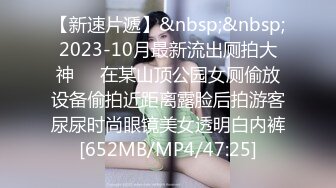 【新速片遞】&nbsp;&nbsp;2023-10月最新流出厕拍大神❤️在某山顶公园女厕偷放设备偷拍近距离露脸后拍游客尿尿时尚眼镜美女透明白内裤[652MB/MP4/47:25]