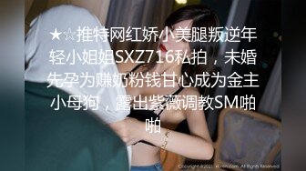 ★☆推特网红娇小美腿叛逆年轻小姐姐SXZ716私拍，未婚先孕为赚奶粉钱甘心成为金主小母狗，露出紫薇调教SM啪啪